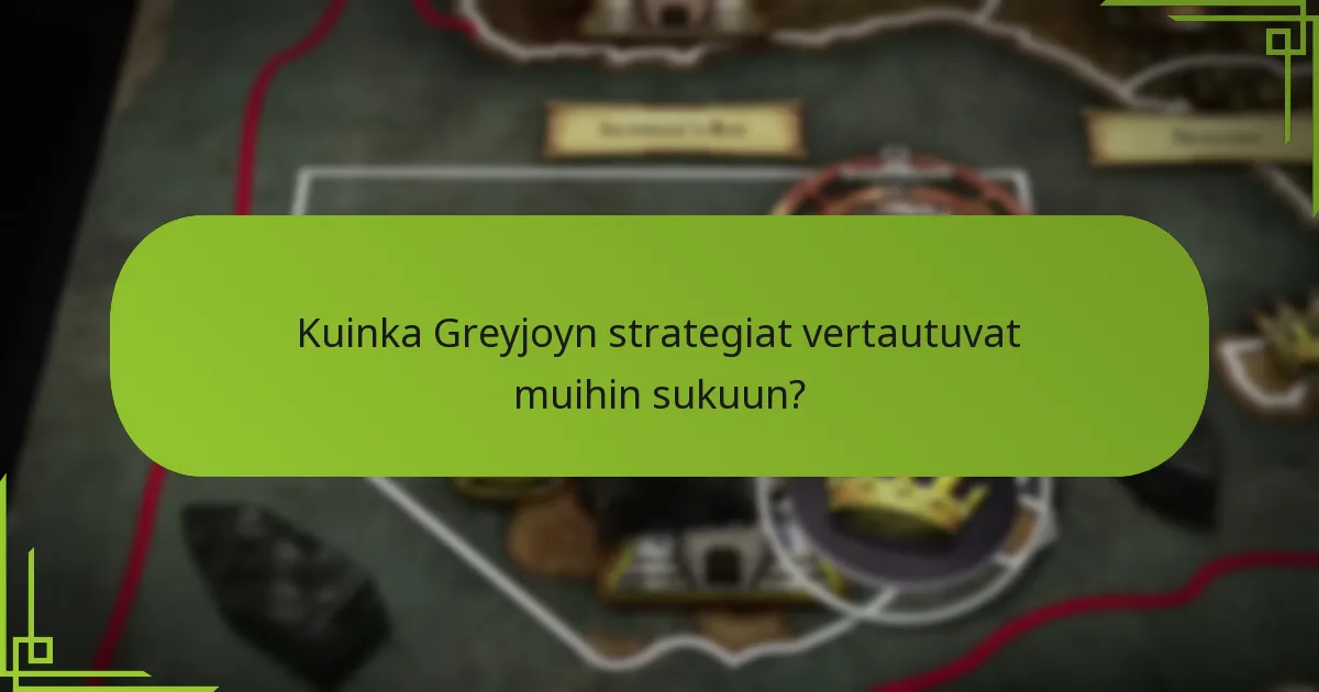 Kuinka House Greyjoy ylläpitää rannikkohallintaa?