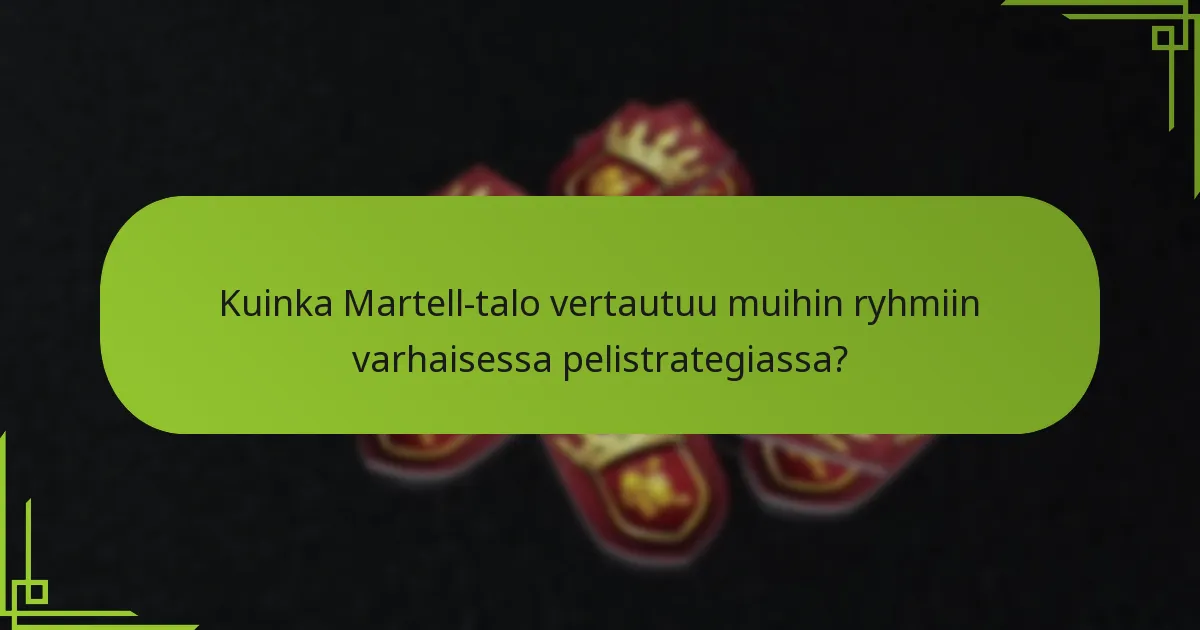Kuinka Martell-talo voi tehokkaasti käyttää yllättäviä taktiikoita?
