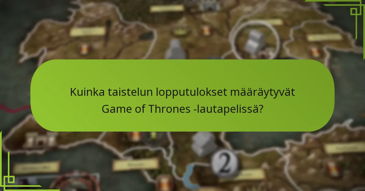 Mitkä ovat eri yksikkötyypit Game of Thrones -lautapelissä?